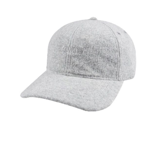 Levi's Men's Adjustable Terry Cloth Baseball Cap - Gray, men’s gray hat - Picture 10 of 10
